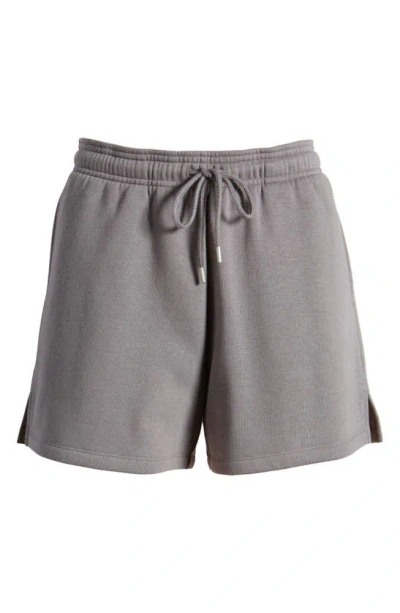 Shop Bp. Cotton Blend Fleece Shorts In Grey Pearl