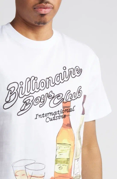 Shop Billionaire Boys Club Cuisine Graphic T-shirt In Gardenia