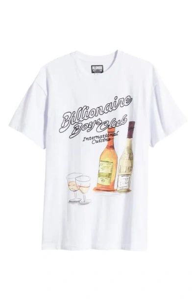Shop Billionaire Boys Club Cuisine Graphic T-shirt In Gardenia