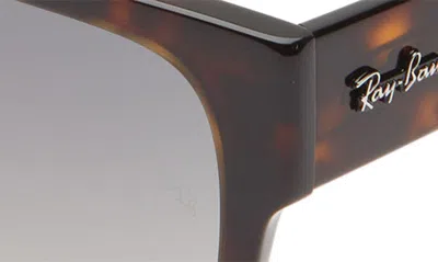 Ray Ban 57mm Polarized Square Sunglasses In Havana