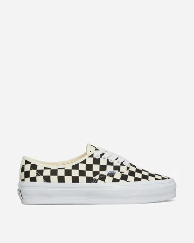 Shop Vans Og Authentic Lx Sneakers Checkerboard In Black