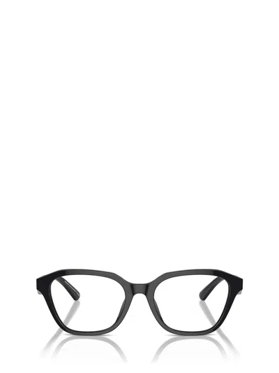 Shop Emporio Armani Eyeglasses In Shiny Black