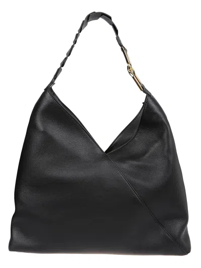 Shop Lancel Pagode Zip Hobo Bag In Black