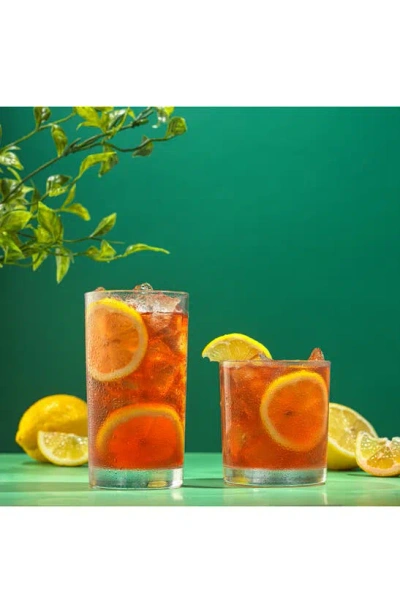Joyjolt Alain Set Of 8 Dof & Highball Glasses In Clear