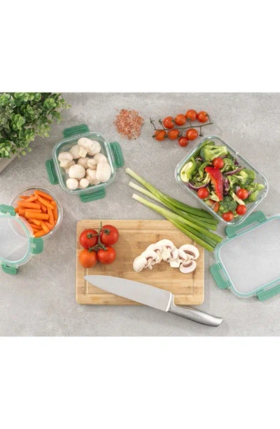 Shop Joyjolt 24-piece Glass Food Storage Containers With Airtight Lids In Green