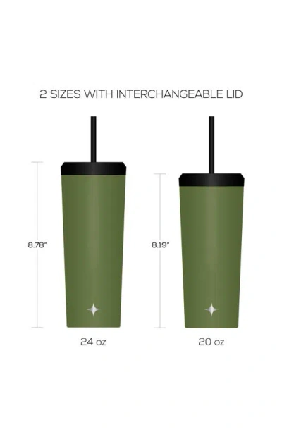 Shop Joyjolt Stainless Steel Insulated Tumbler In Green