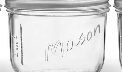 JOYJOLT JOYJOLT 42-PIECE WIDE MOUTH MASON JARS WITH AIRTIGHT LIDS 