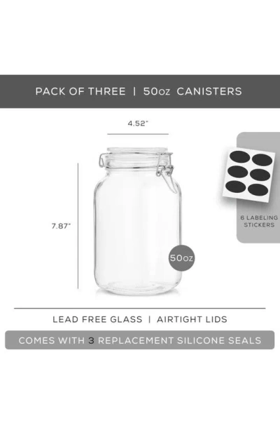 JOYJOLT JOYJOLT AIRTIGHT GLASS STORAGE CONTAINER 