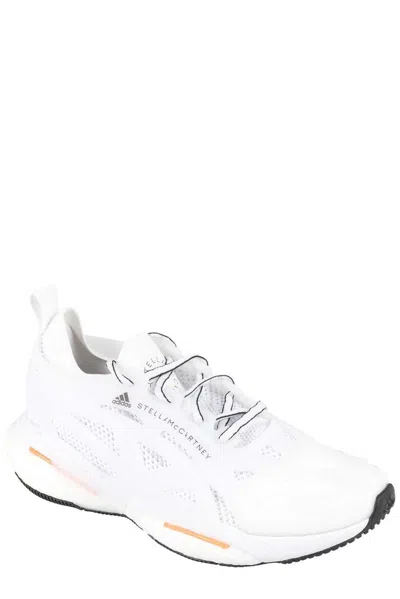 Shop Adidas By Stella Mccartney Solarglide Low-top Sneakers In White