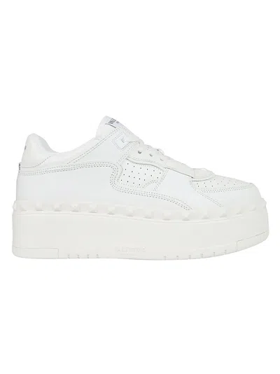 Shop Valentino Sneaker Freedots Xl In White