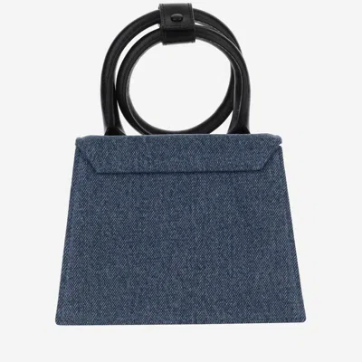 Shop Jacquemus Le Chiquito Noeud In Blue