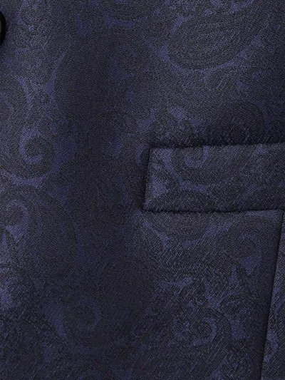 Luigi Bianchi Mantova Blue Vest In Blue