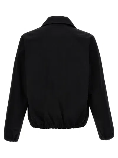 Shop Ami Alexandre Mattiussi Ami De Coeur Jacket In Black