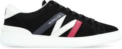 Shop Moncler Monaco M Fabric Low-top Sneakers In Black