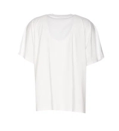 Shop Mm6 Maison Margiela Classic T-shirt In White