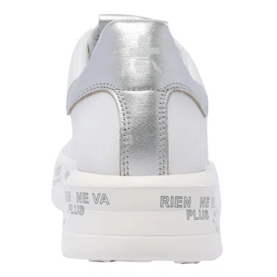 Shop Premiata Belle Sneakers In White