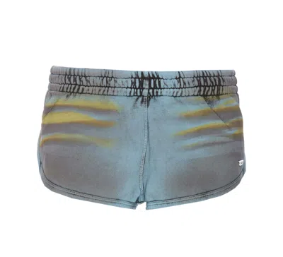 Shop Diesel S-ginger-whisk Shorts In Blue