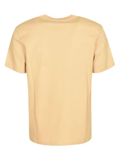 Shop Moschino Bear T-shirt In Beige