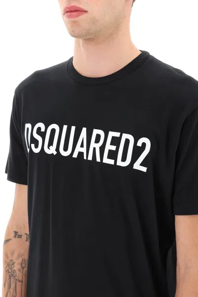 Shop Dsquared2 Cool Logo Print T-shirt In Nero