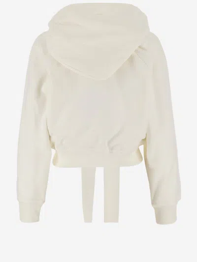 Shop Patou Cotton Sweatshirt With Logo In Natural