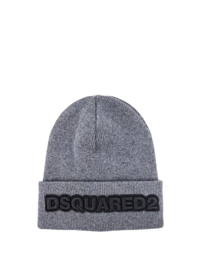 Shop Dsquared2 Hat In Grigio