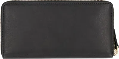 Shop Marc Jacobs Leather Wallet In Nero