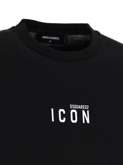 Shop Dsquared2 T-shirt In Nero/bianco