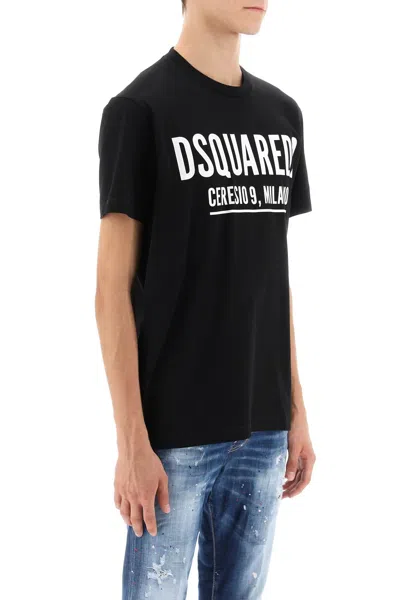 Shop Dsquared2 Ceresio 9 Cool Fit T-shirt In Nero