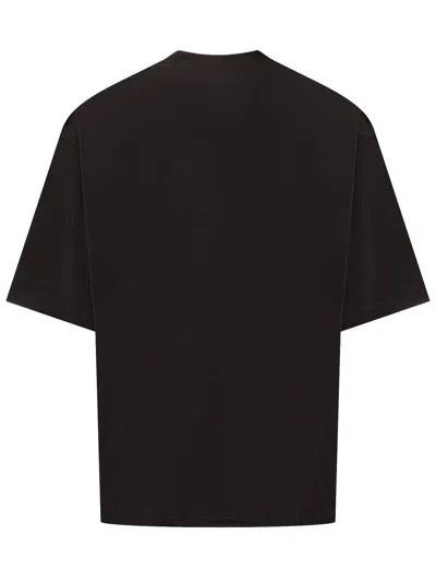 Shop Lanvin T-shirt With Logo In Nero