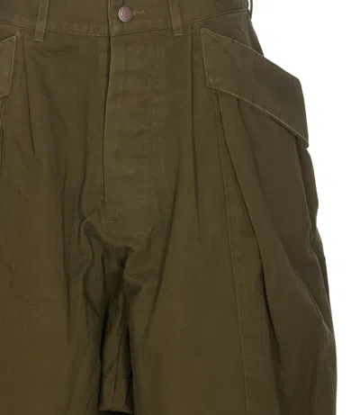 Shop R13 Jesse Multipocket Shorts In Green