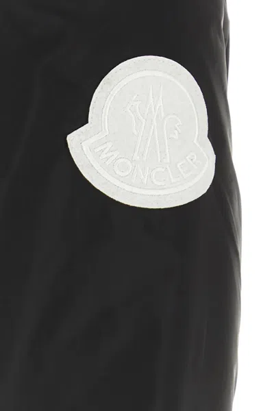 Shop Moncler Black Nylon Octano Jacket In Grey