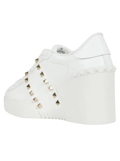 Shop Valentino Sneaker Open Disco T. 8,5 In White