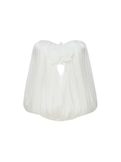 Shop Genny Orchid Top In White