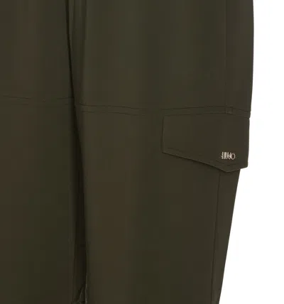 Shop Liu •jo Pants In Green