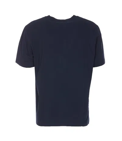Shop Maison Kitsuné Racing Fox T-shirt In Blue
