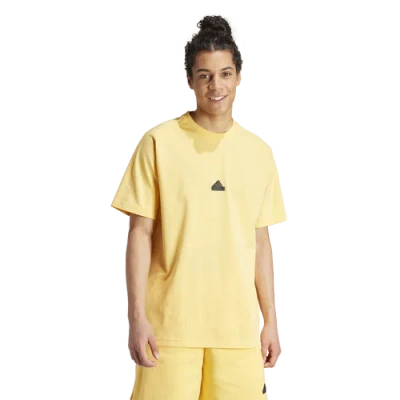 Shop Adidas Originals Mens Adidas Z.n.e. T-shirt In Semi Spark
