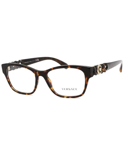 Shop Versace Women's Ve3306 54mm Optical Frames In Brown
