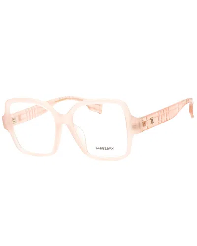 Shop Burberry Women's Be2374f 54mm Optical Frames In Pink
