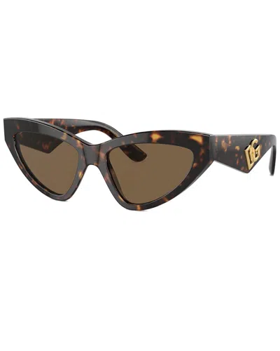 Shop Dolce & Gabbana Women's Dg4439 55mm Sunglasses