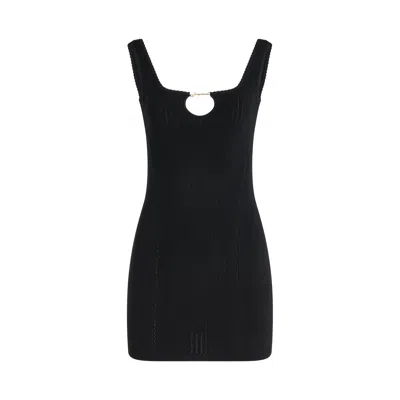 Jacquemus La Mini Robe Sierra Knitted Mini Dress