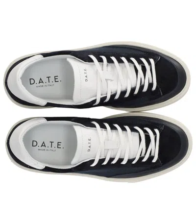 Shop Date D.a.t.e.  Levante Dragon Blue Sneaker