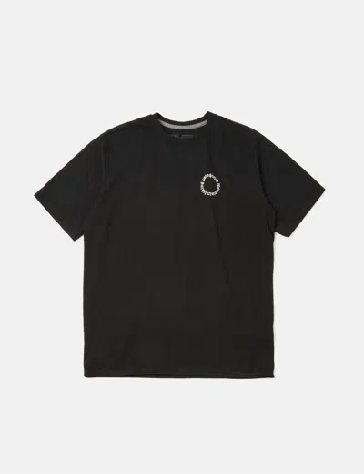 Shop Patagonia Spoke Stencil Responsibili-tee T-shirt In Black