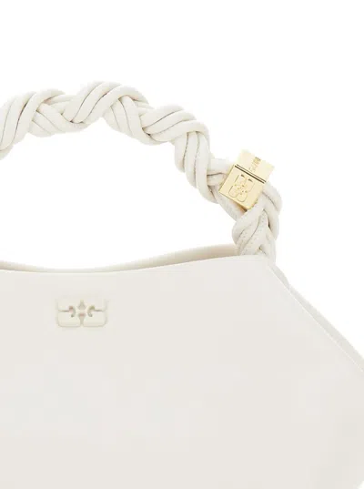 Shop Ganni Bou Bag Small In White