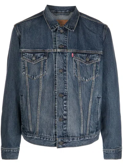 Shop Levi's Denim Jacket In Blue