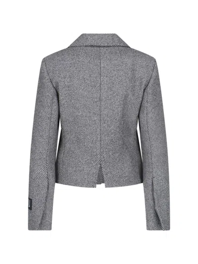 Shop Patou Jackets In Grey