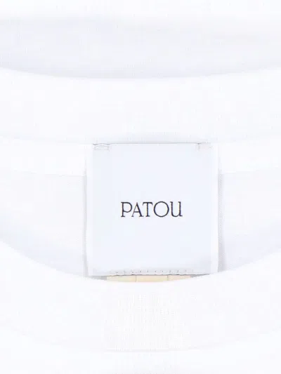 Shop Patou T-shirts And Polos In White