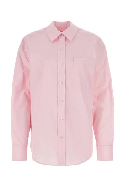 Shop Alexander Wang T T By Alexander Wang Shirts In Pink