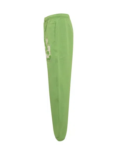 Shop Y-3 Sweatpants In Green