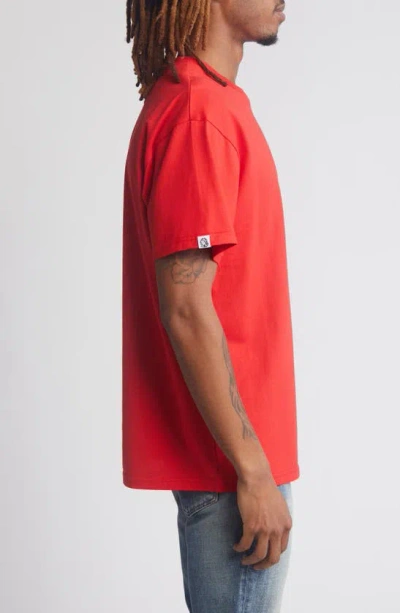 Shop Billionaire Boys Club Small Arch Graphic T-shirt In Poppy Red