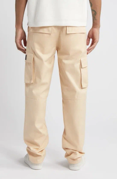 Shop Billionaire Boys Club Flagship Ii Cargo Pants In Ivory Cream